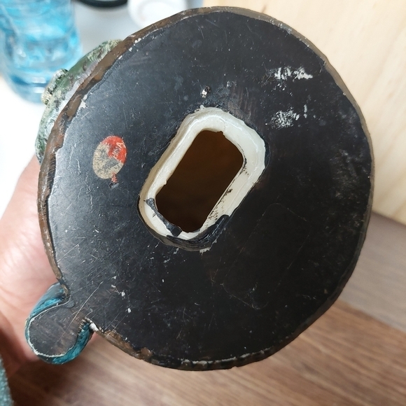 Vintage Ceramic Puppy in a Basket Bank - Picture 8 of 11